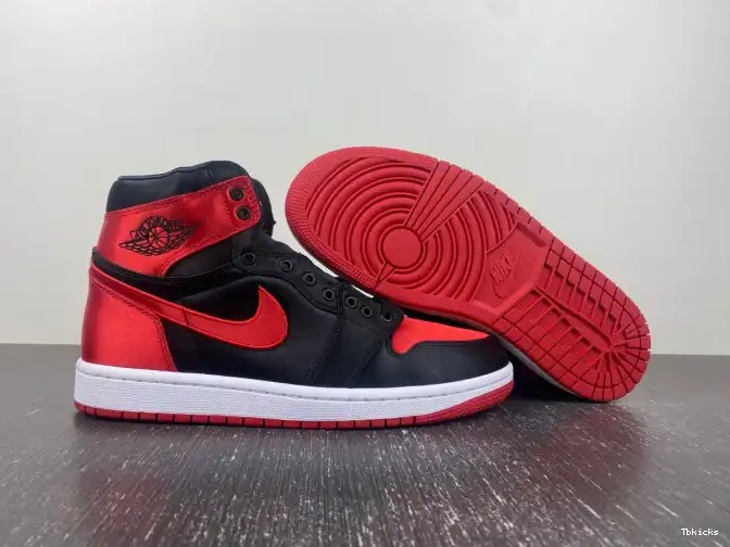 Reps TBK OG WMNS Jordan 1 FD4810-061 Air High Satin Bred 0522